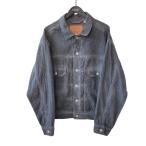 リーバイス×ステューシー LEVI’S×stussy デニムジャケット S110784 グレー サイズ:M