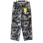 【値下げ】MARC JACOBS 25SS Marc Camo Oversized Jean ワイドパンツ 2S5RBT003D12-028 グレー