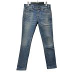 セリーヌ CELINE ストレッチスキニーデニムパンツ M-SK-004-N120-640E-07UW インディゴ サイズ:28