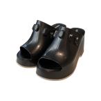 ショッピングmelissa 【値下げ】UNDERCOVER×melissa Melissa サンダル UP1D1F02 ブラック サイズ：23 (EC)