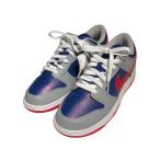 [ снижение цены ]NIKE Dunk Low Samba спортивные туфли CZ2667-400 голубой × красный размер :25.5 (EC)