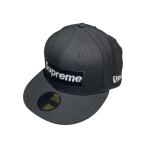 シュプリーム×ニューエラ Supreme×New Era Box Logo キャップ ブラック サイズ：7 5/8