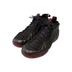 [ снижение цены ]NIKE Air Foamposite One Cough Drop Black|Varsity Red спортивные туфли 314996-006