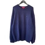 シュプリーム Supreme 24SS Boucle Small Box Logo ニットセーター ネイビー サイズ：XL
