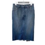 バレンシアガ BALENCIAGA Denim skirt shorts デニムスカートショーツ 675235 TJW57 インディゴ サイズ：34
