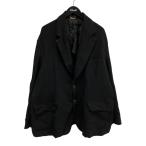ブラックコムデギャルソン BLACK COMME des GARCONS オーバーサイズ 2Bジャケット 1M-J017 ブラック サイズ：M