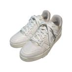 ルイヴィトン LOUIS VUITTON LV トレーナー ローカットスニーカー AQ9U1APC ホワイト サイズ：7