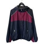ミュウミュウ MIU MIU テクニカルシルクジップ ブルゾン ML1220 ブラック×レッド サイズ：38