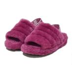 UGG FLUFF YEAH SLIDE／フラッフ イヤー スライド　ムートンサンダル ピンク サイズ：JPN：24ｃｍ (四ツ橋北堀江店) 2111