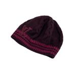 ショッピング比較 【値下げ】LOUIS VUITTON LVラインニットキャップ パープル (EC)