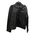 ショッピングGABBANA ドルチェアンドガッバーナ D＆G DOLCE ＆ GABBANA レザージャケット ブラック サイズ：M