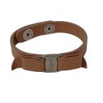  Salvatore Ferragamo Salvatore Ferragamovala кожа браслет бежевый 