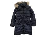 【値下げ】MONCLER ABELLE  フォックスファー ダウンコート D29544992125 ネイビー サイズ：152cm (堀江店)