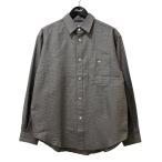 コルニエ Cornier SILK SUCKER CHECK SHIRTS チェック ロングスリーブシャツ 20SH45 グレー サイズ:S