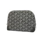 ショッピングゴヤール 【値下げ】GOYARD Vendome Pouch ポーチ 020236 グレー×ホワイト (堀江店)