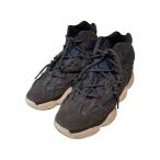 アディダス adidas YEEZY 500 HIGH ハイカットスニーカー FW4968 ブラック サイズ：26.5