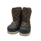 ショッピングヴィトン ルイヴィトン LOUIS VUITTON モノグラム スノーブーツ CL0270 ブラウン サイズ：36