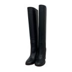 セリーヌ CELINE ロングブーツ EUA-7116-B ブラック×ベージュ サイズ：36