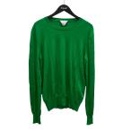 ショッピングヴェネタ ボッテガヴェネタ BOTTEGA VENETA クルーネックニット 652986 グリーン サイズ：L