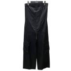  McAfee MACPHEE 24AW хлопок искусственный шелк молдинг s gold Jump костюм 12-06-44-06336 черный размер :36