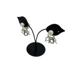  Christian Dior Christian Diorto соперник серьги серьги серебряный 