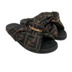 フェンディ FENDI フィールサンダル ブラウン サイズ：37