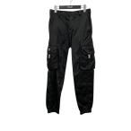 ショッピングプラダ プラダ PRADA Re-Nylon カーゴパンツ SPH130 ブラック サイズ：44
