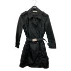 プラダ PRADA トレンチコート ブラック サイズ：40