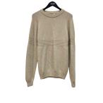 エルメス HERMES 厚手ニット ベージュ サイズ：S