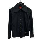 ヴィヴィアンウエストウッド Vivienne Westwood オーブ シャツ 12-01-862016 ブラック サイズ：38