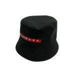 プラダ PRADA ハット ブラック サイズ：M
