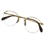 【値下げ】OLIVER PEOPLES FRYMAN ボストン眼鏡 ゴールド サイズ：48□22．5-140 (梅田クロス茶屋町店)