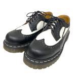 Dr．Martens ウイングチップシューズ ホワイト×ブラック サイズ：41 (梅田クロス茶屋町店) 220315