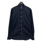 ショッピングINDIVIDUALIZED INDIVIDUALIZED SHIRTS SLIM FIT バンドカラーシャツ ブラック サイズ：14 1／2 (梅田クロス茶屋町店) 220405