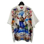 ショッピングsupreme SUPREME Heavenly Silk Polo ポロシャツ ホワイト サイズ：Ｍ (梅田クロス茶屋町店)