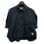 サカイ sacai 23SS THOMAS MASON COTTON POPLIN SHIRT シャツ ブラック サイズ：1