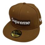 シュプリーム Supreme BOX LOGO キャップ ブラウン サイズ：7 1/2