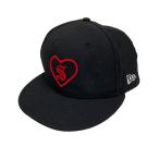 ショッピングsupreme シュプリーム Supreme 17AW Heart New Era Cap キャップ ブラック サイズ：61.5cm