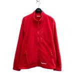 シュプリーム Supreme polartec zip jacket フリースジャケット レッド サイズ:Medium