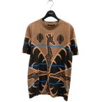 ルイヴィトン LOUIS VUITTON サバンナジラフTシャツ 半袖Tシャツ HBY94W ブラウン サイズ：S