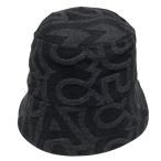 MARC JACOBS MONOGRAM BUCKET HAT ハット グレー サイズ：XS (EC)