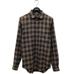 コムデギャルソンオムプリュス COMME des GARCONS HOMME PLUS チェック シャツ PT-B053 ブラウン サイズ:M