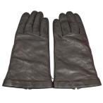 [ снижение цены ]Berluti кожа перчатка черный (EC)