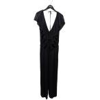 [ снижение цены ]AMERI MEDI RUFFLE KNIT ROMPERS детский комбинезон 0225105931170 черный размер :TL ( слива рисовое поле Cross чай 