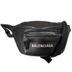 バレンシアガ BALENCIAGA DLQQN EVERYDAY BELT XS ショルダーバッグ ブラック