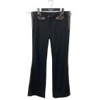 ドルチェアンドガッバーナ DOLCE & GABBANA スラックス 9850 ブラック サイズ:42