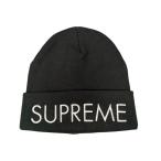 シュプリーム Supreme 22AW Capital Beanie ニット帽 ブラック