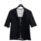 ショッピングmiddle イロット IIROT middle sleeve no collar JK ジャケット 022-023-WJ23 ブラック サイズ：36