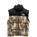ザノースフェイス×シュプリーム THE NORTH FACE×Supreme Fur Print Nuptse Vest ダウンベスト ND01341