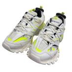 バレンシアガ BALENCIAGA TRACK TRAINER スニーカー 542023 ホワイト×ライトグリーン サイズ：27.0cm